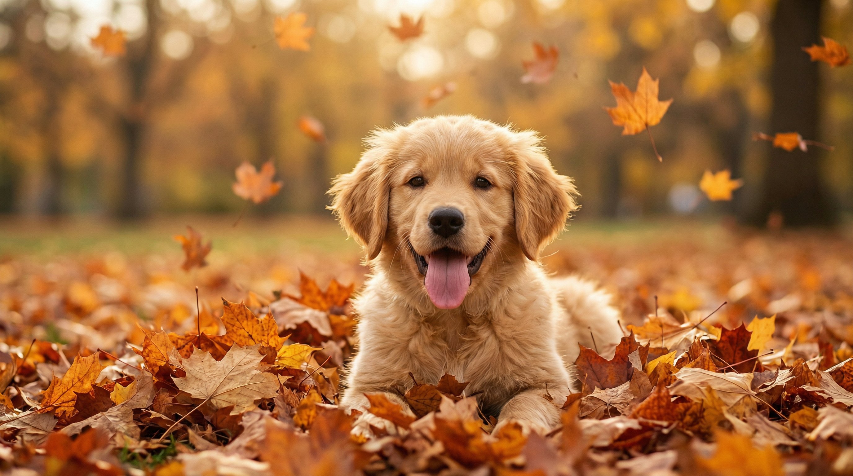 高清无码金毛幼犬秋日视频